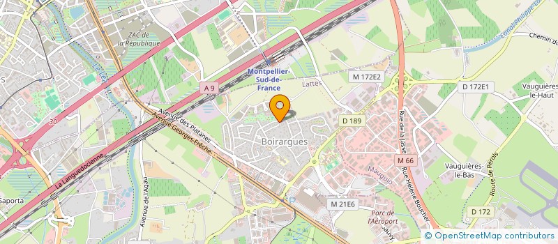 localisation de l'entreprise FLASHS ACTIONS à LATTES