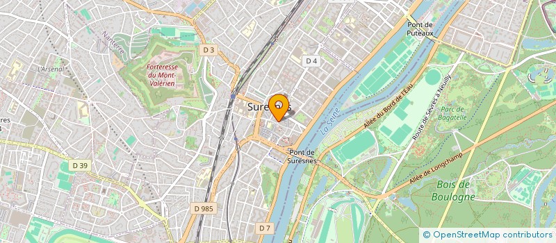 localisation de l'entreprise FLASSEUR ET ASSOCIES à SURESNES