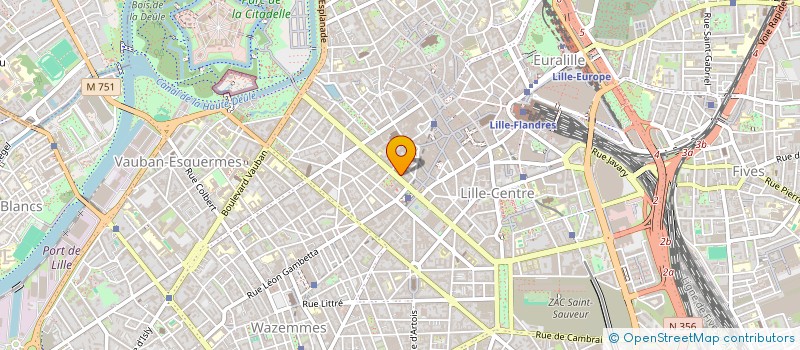 localisation de l'entreprise FLAT à LILLE