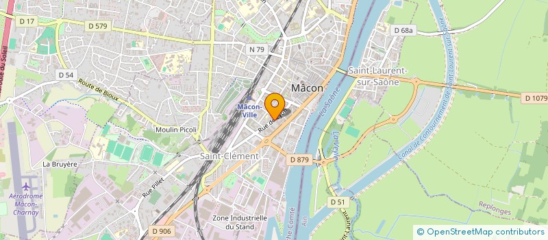 localisation de l'entreprise FLAT BUDS à MACON