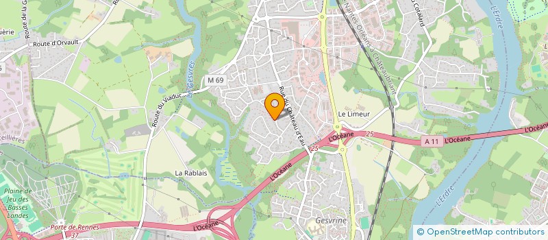 localisation de l'entreprise FLAT DOGS RECORDS  LA CHAPELLE-SUR-ERDRE