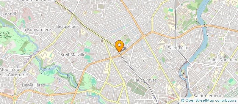 localisation de l'entreprise FLAT INVEST  NANTES