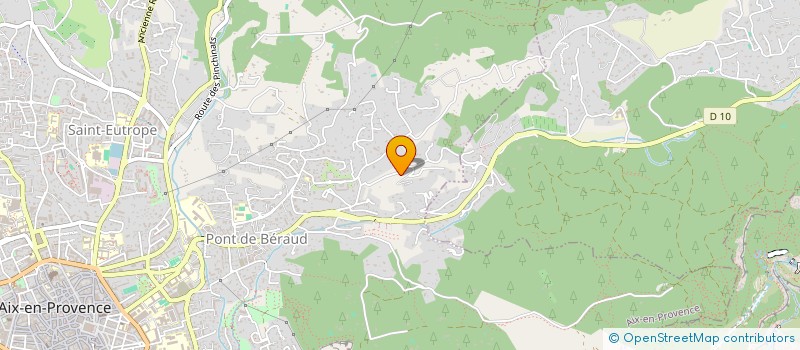 localisation de l'entreprise FLAT SIX ASSOCIATION FSA  AIX-EN-PROVENCE