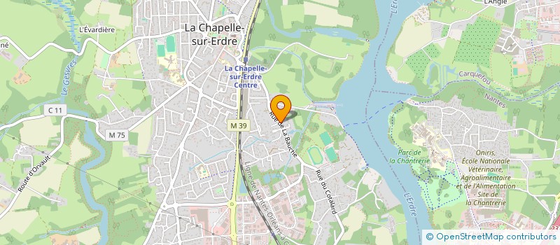 localisation de l'entreprise FLAT6IMMO  LA CHAPELLE-SUR-ERDRE