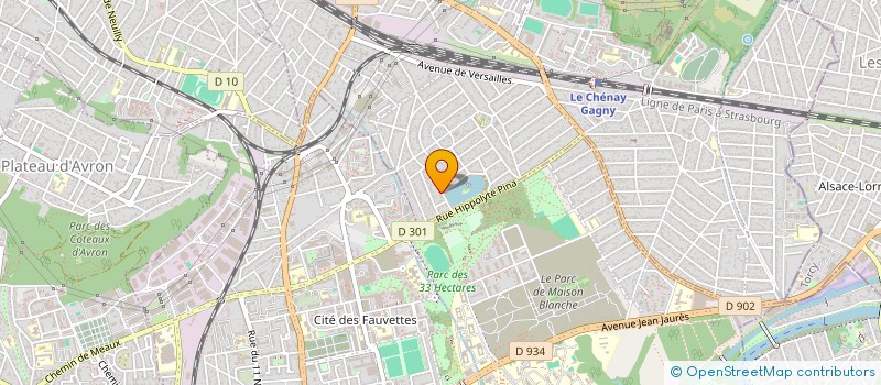 localisation de l'entreprise FLATGARANTIE  GAGNY