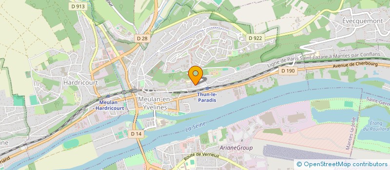 localisation de l'entreprise FLATIRON  MEULAN-EN-YVELINES