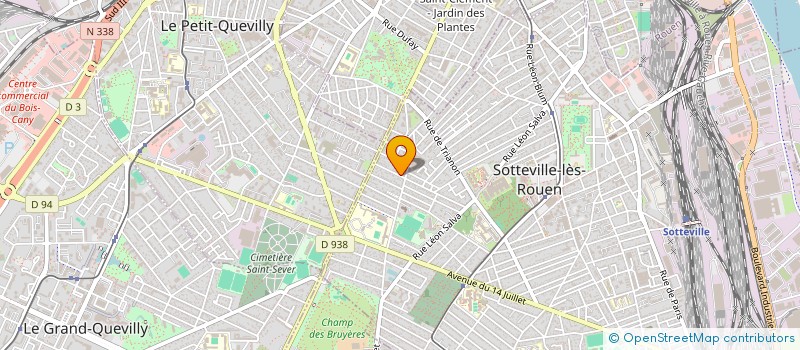 localisation de l'entreprise FLATIRON  SOTTEVILLE-LES-ROUEN