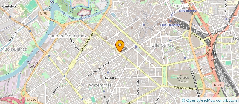 localisation de l'entreprise FLATIRON à LILLE