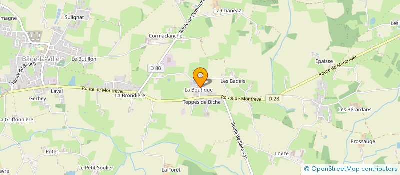 localisation de l'entreprise FLATOT SEBASTIEN à BAGE-DOMMARTIN