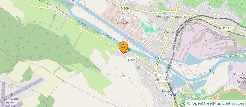 localisation de l'entreprise FLATRES IMMO  PONT-SAINT-VINCENT