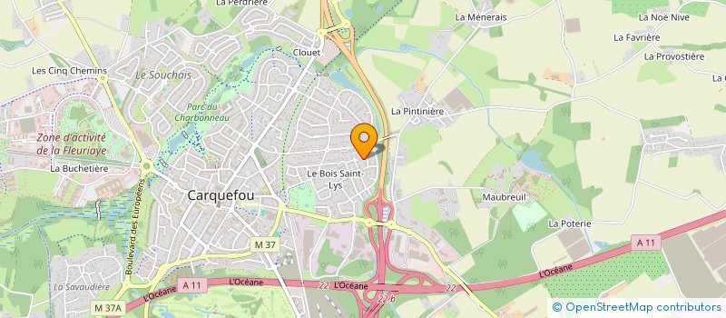 localisation de l'entreprise FLATWORLD BUSINESS SERVICES à CARQUEFOU