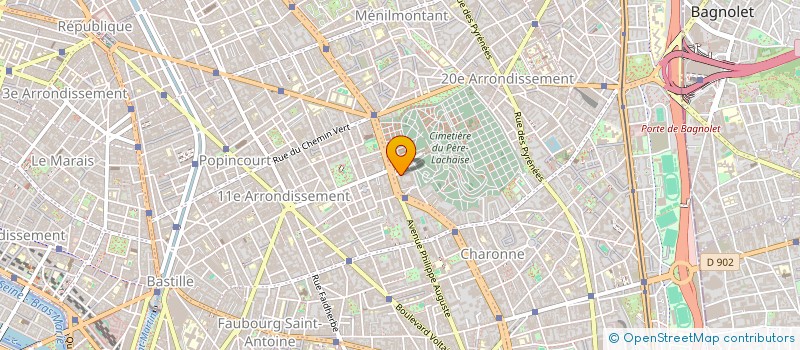 localisation de l'entreprise FLAU  PARIS