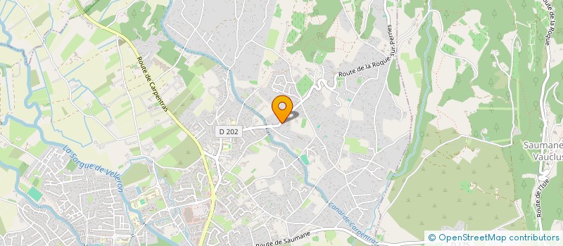 localisation de l'entreprise FLAUGUS  L'ISLE-SUR-LA-SORGUE