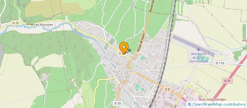 localisation de l'entreprise FLAUJAC NUITS-SAINT-GEORGES  TOULOUSE