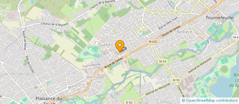 localisation de l'entreprise FLAUJAC TOURNEFEUILLE à TOULOUSE
