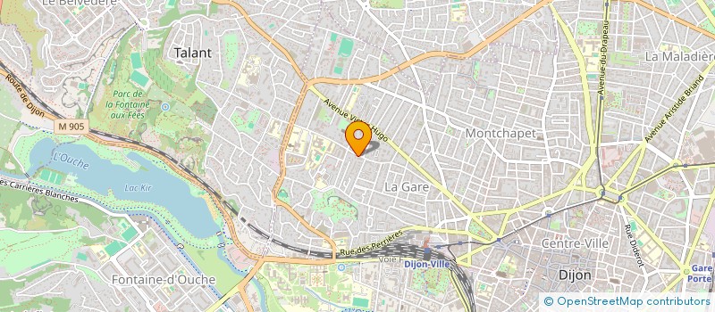 localisation de l'entreprise FLAUR MUSIC  DIJON