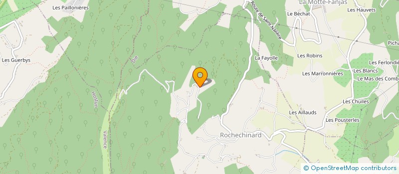 localisation de l'entreprise FLAUTO DI LETO  ROCHECHINARD