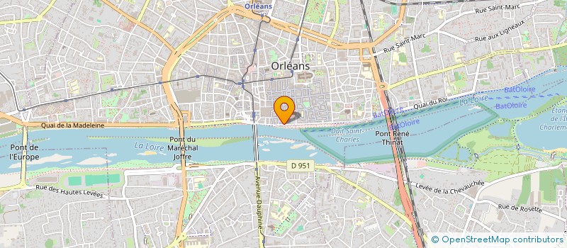 localisation de l'entreprise FLAUTO DOLCE à ORLEANS