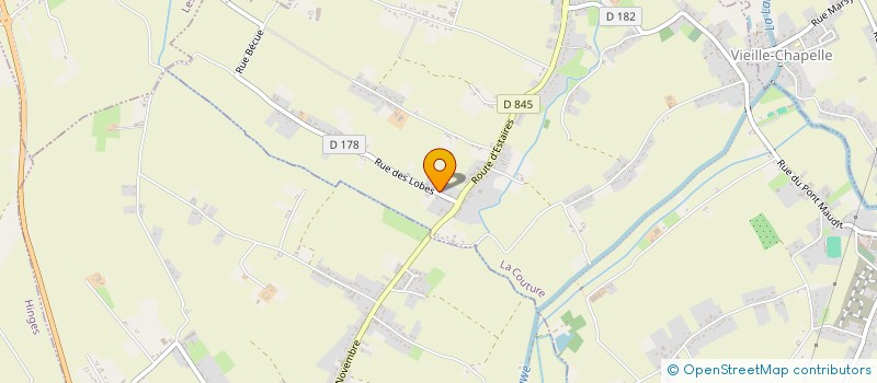 localisation de l'entreprise FLAV à LA COUTURE