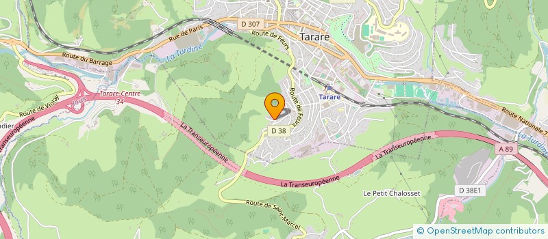 localisation de l'entreprise FLAV  TARARE