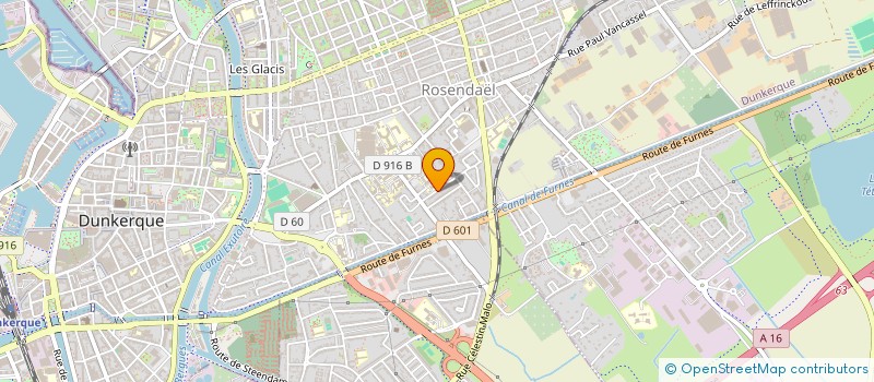 localisation de l'entreprise FLAV PATRIMOINE à DUNKERQUE