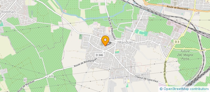 localisation de l'entreprise FLAVEOS INVEST  MANDUEL