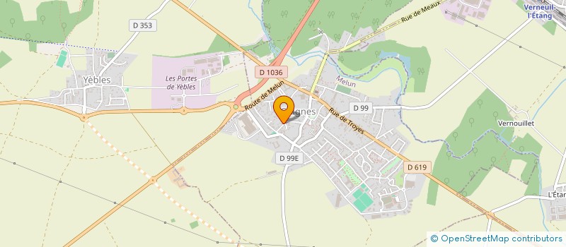 localisation de l'entreprise FLAVEZE  GUIGNES