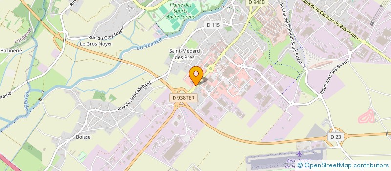 localisation de l'entreprise FLAVI  FONTENAY-LE-COMTE