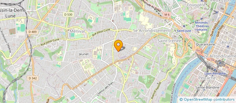 localisation de l'entreprise FLAVIA  LYON