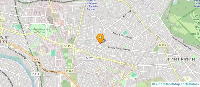 localisation de l'entreprise FLAVIA  CHAMPIGNY-SUR-MARNE