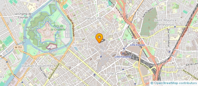 localisation de l'entreprise FLAVIE à LILLE