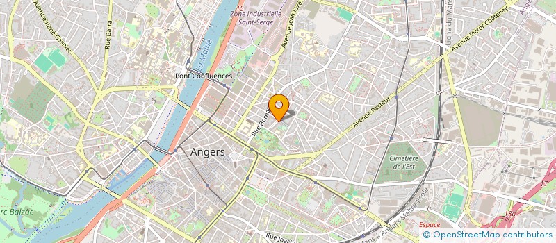 localisation de l'entreprise FLAVIE à ANGERS