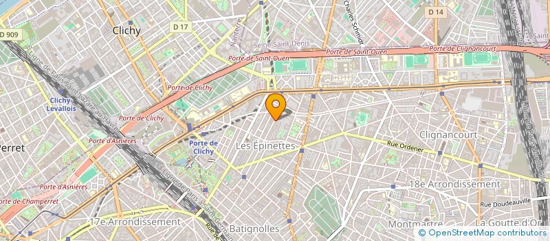 localisation de l'entreprise FLAVIENSE NETTOYAGE SARL à PARIS