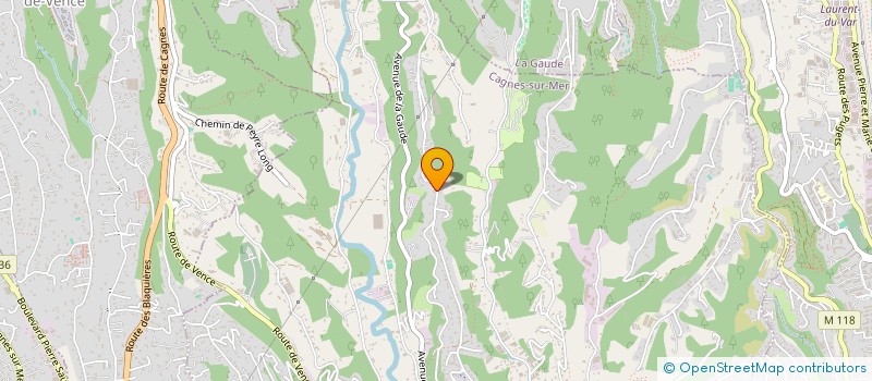 localisation de l'entreprise FLAVIGI  SAINT LAURENT DU VAR