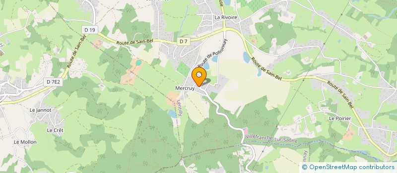 localisation de l'entreprise FLAVIO LANDI CAROLINE MONTEIL  LENTILLY