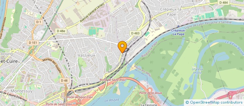 localisation de l'entreprise FLAVIO TAXI  CALUIRE-ET-CUIRE