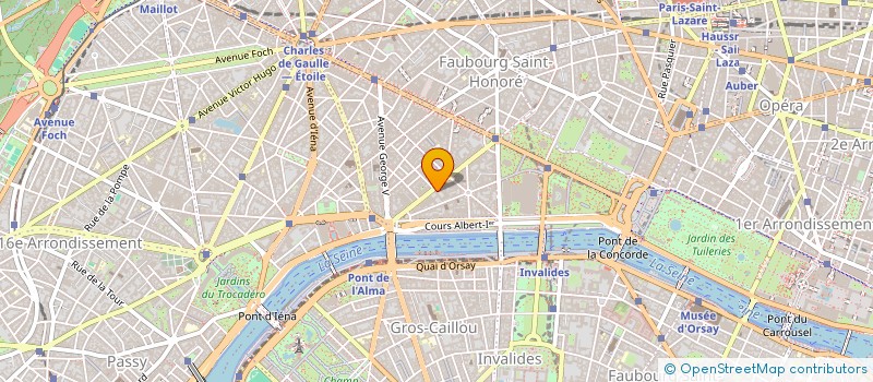 localisation de l'entreprise FLAVIUS INVESTISSEMENTS  PARIS