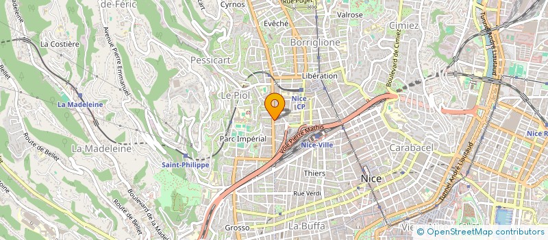localisation de l'entreprise FLAVOUR à NICE