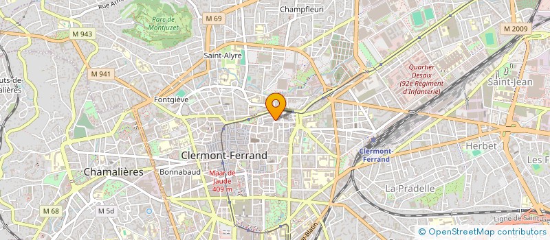 localisation de l'entreprise FLAX  CLERMONT-FERRAND