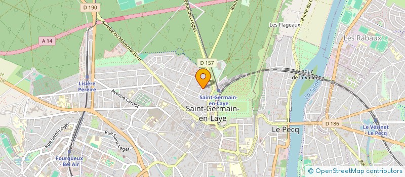 localisation de l'entreprise FLAXLAB INVEST  SAINT-GERMAIN-EN-LAYE