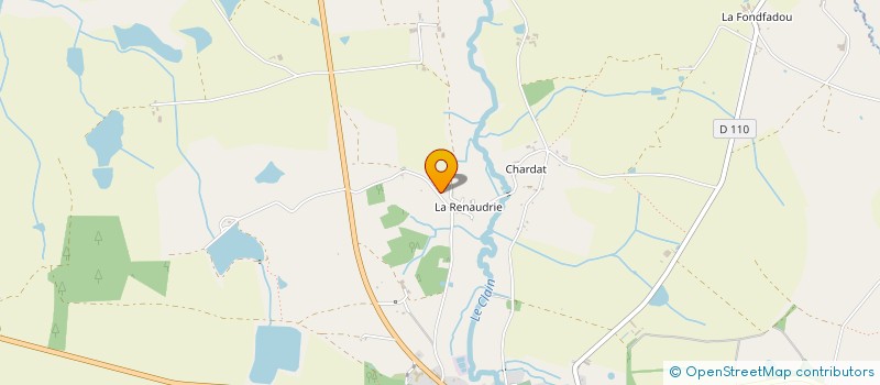 localisation de l'entreprise FLAYAC SARL  AVAILLES-LIMOUZINE