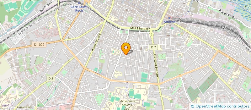 localisation de l'entreprise FLB à AMIENS