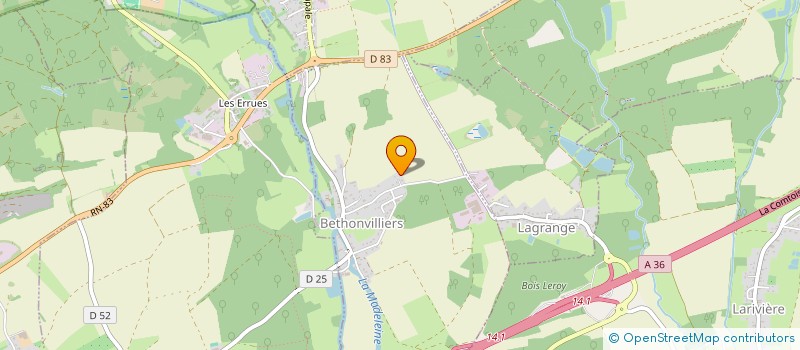 localisation de l'entreprise FLB FINANCES à BELFORT