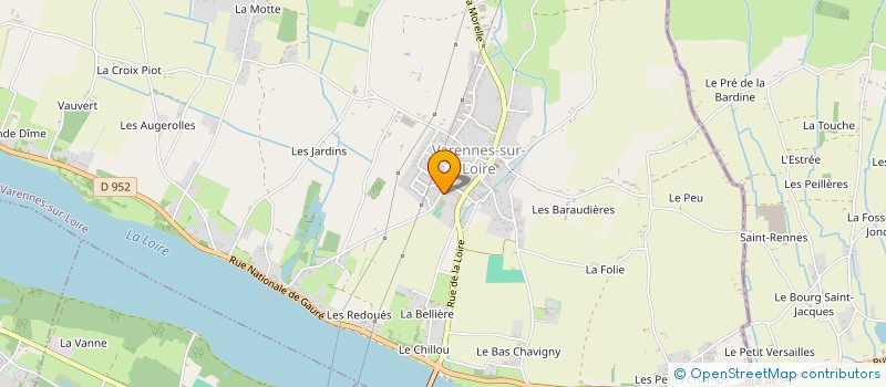 localisation de l'entreprise FLB IMMO  VARENNES-SUR-LOIRE