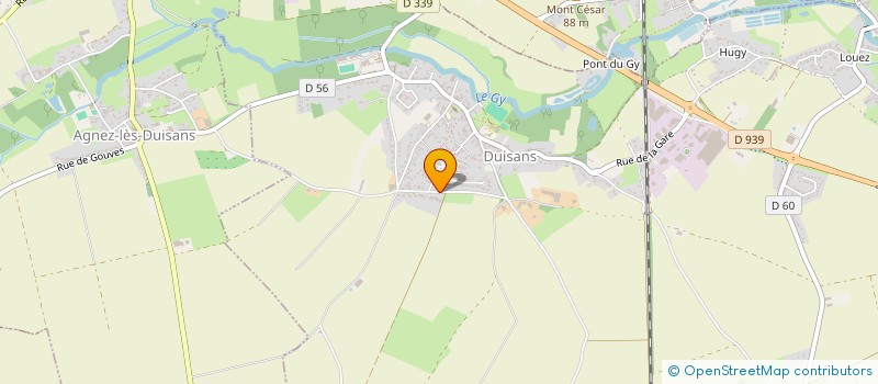 localisation de l'entreprise FLB IMMOBILIER  DUISANS