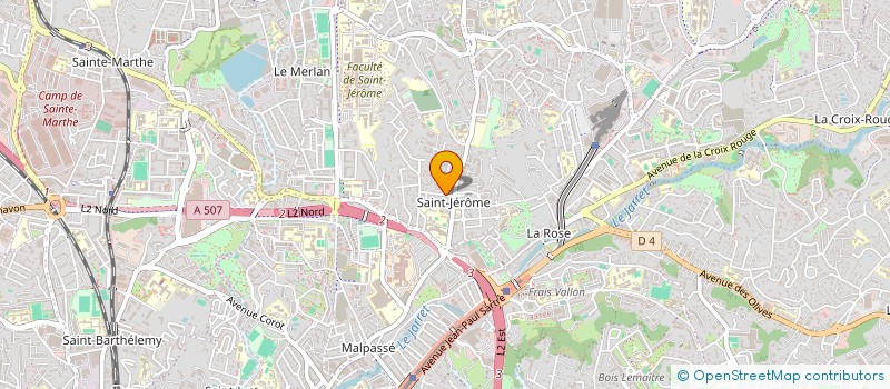 localisation de l'entreprise FLB INVEST à MARSEILLE