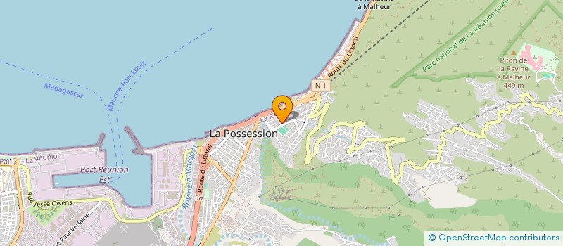 localisation de l'entreprise FLB KFE  LA POSSESSION