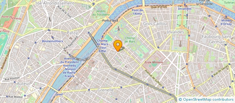 localisation de l'entreprise FLB TRANSACTION GESTION & ADMINISTRATION  PARIS