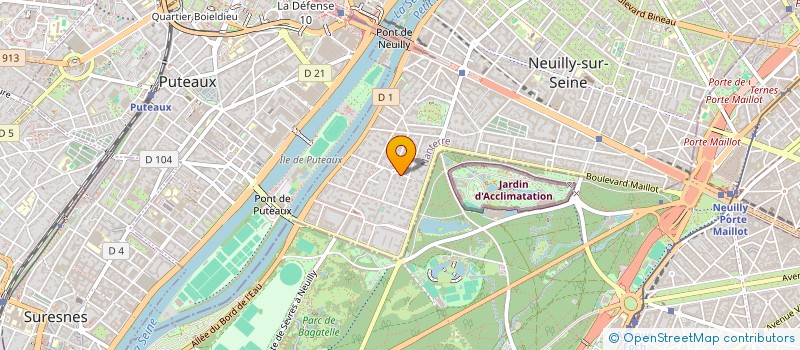 localisation de l'entreprise FLBTOB à NEUILLY-SUR-SEINE