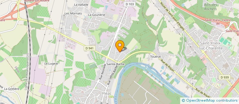 localisation de l'entreprise FLC à FLEAC